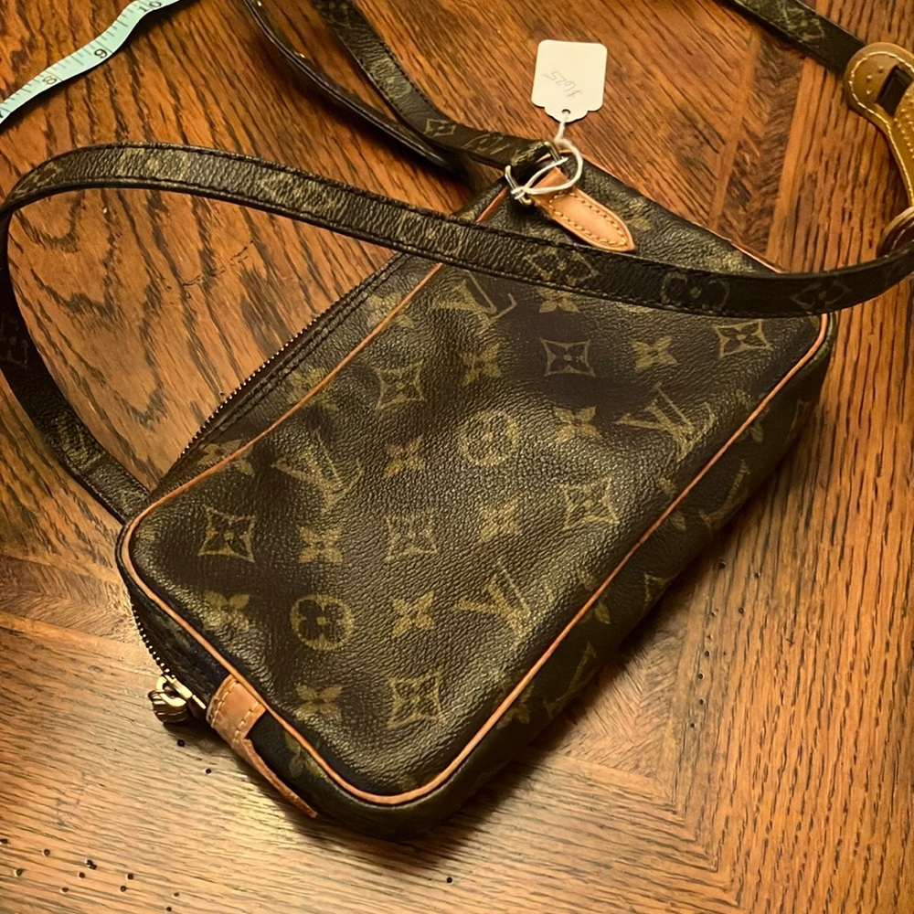 Louis Vuitton crossbody with adjustable monogram strap